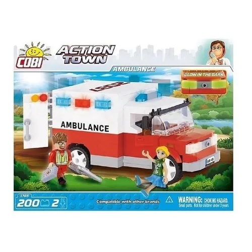 Juego Para Armar Emergencias Medicas Ambulancia Cobi 1765